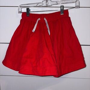 Girls Mini Biden  Red Skirt size 7-8 NWT